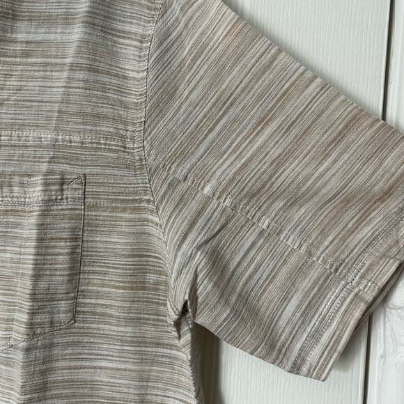 Free Planet Striped Button-Down Shirt - Size XL - Picture 2 of 9